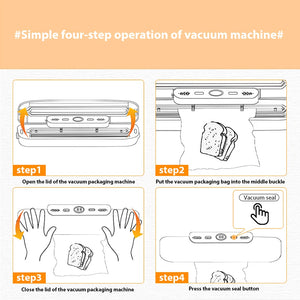 Vacuumaster: Appareil de mise sous vide pour moins de gaspillage alimentaire